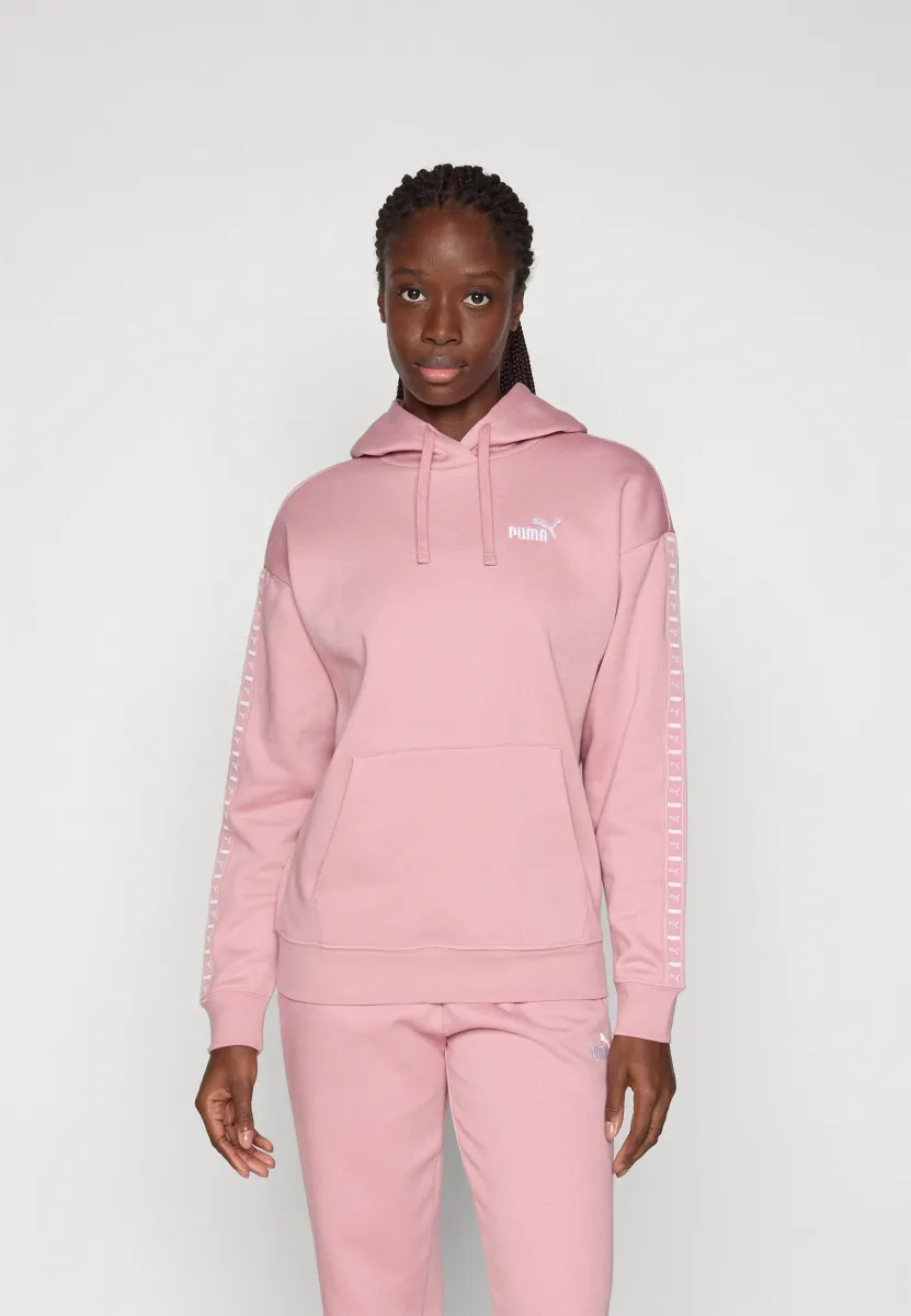 TAPE HOODIE COMFORT - Kapuzenpullover - poised pink
