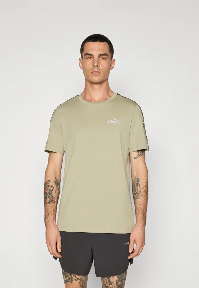 TAPE TEE - T-Shirt print - lux army