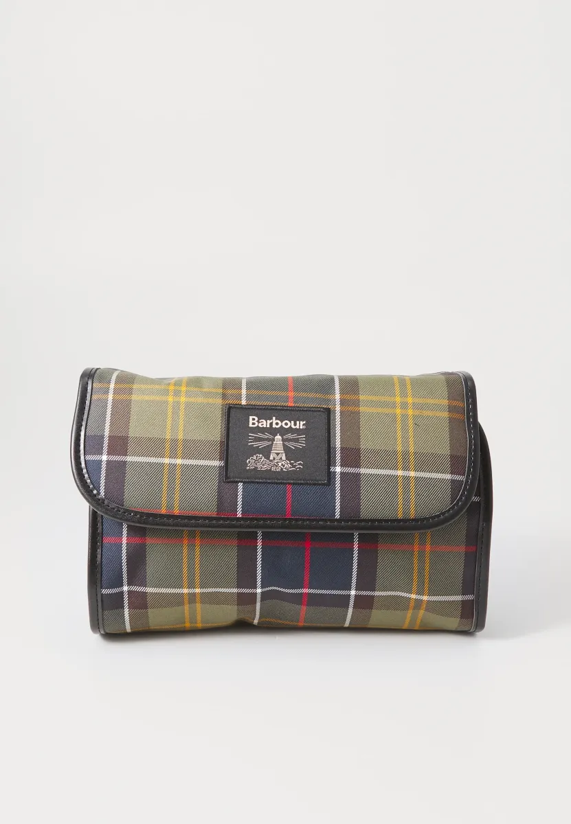TARTAN HANGING WASHBAG - Kosmetiktasche - classic/beacon