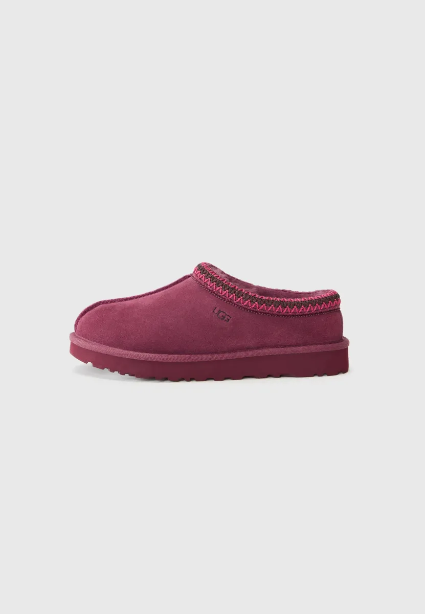 TASMAN II - Pantolette flach - burnt magenta