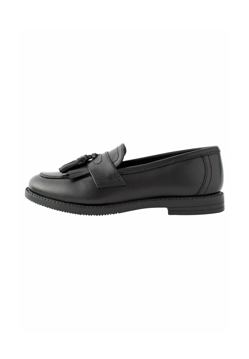 TASSEL LOAFER SCHOOL - Slipper - matt black