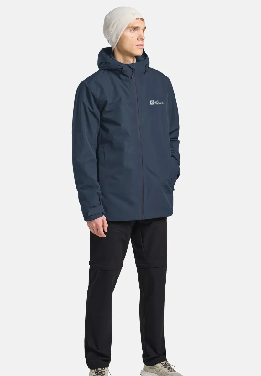 TAUBENBERG 3IN1 M - Regenjacke / wasserabweisende Jacke - midnight sky