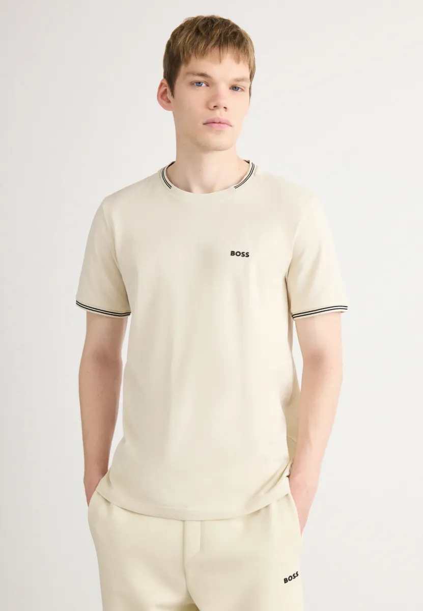 TAUL - T-Shirt basic - open white