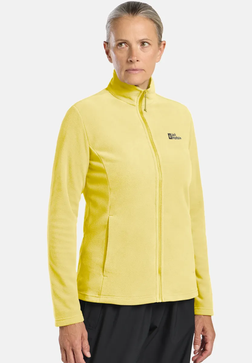 TAUNUS - Fleecejacke - lemon ice