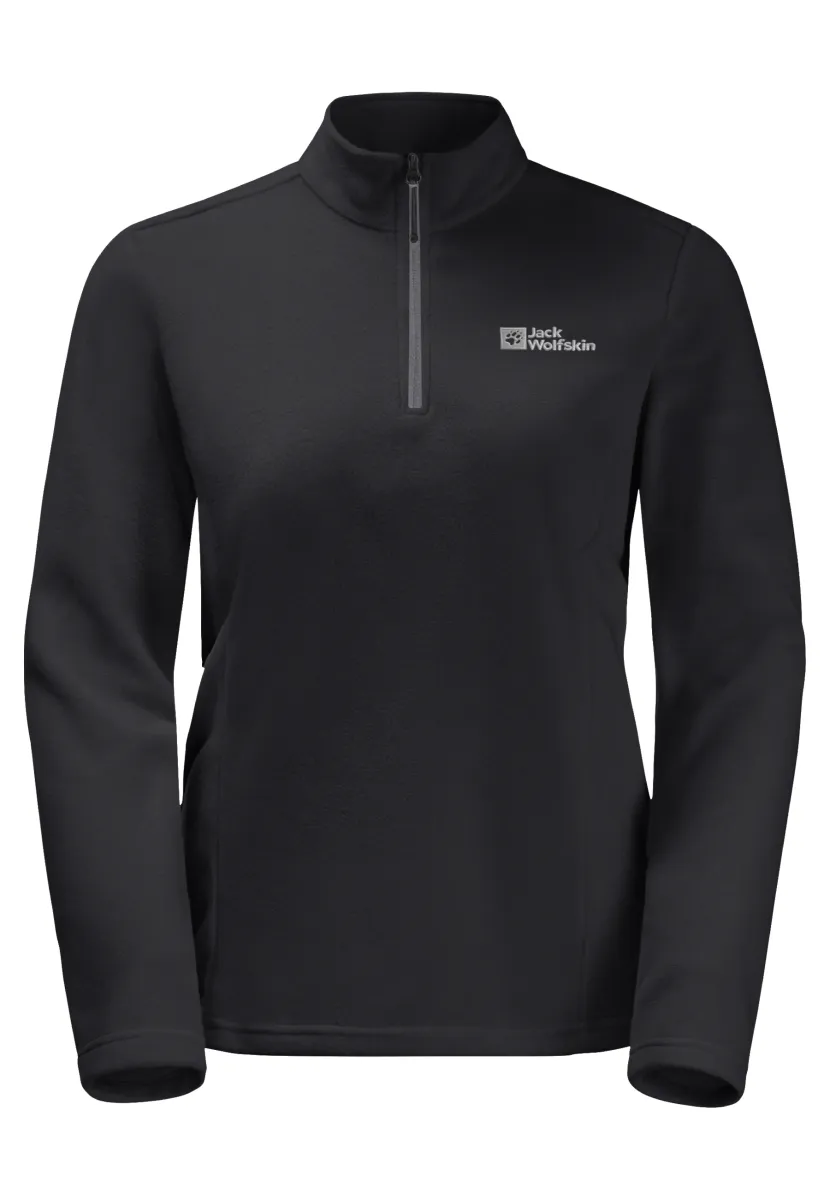 TAUNUS - Fleecepullover - black
