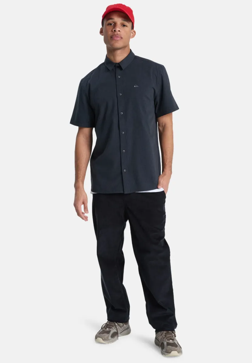 TAXER - Stoffhose - black