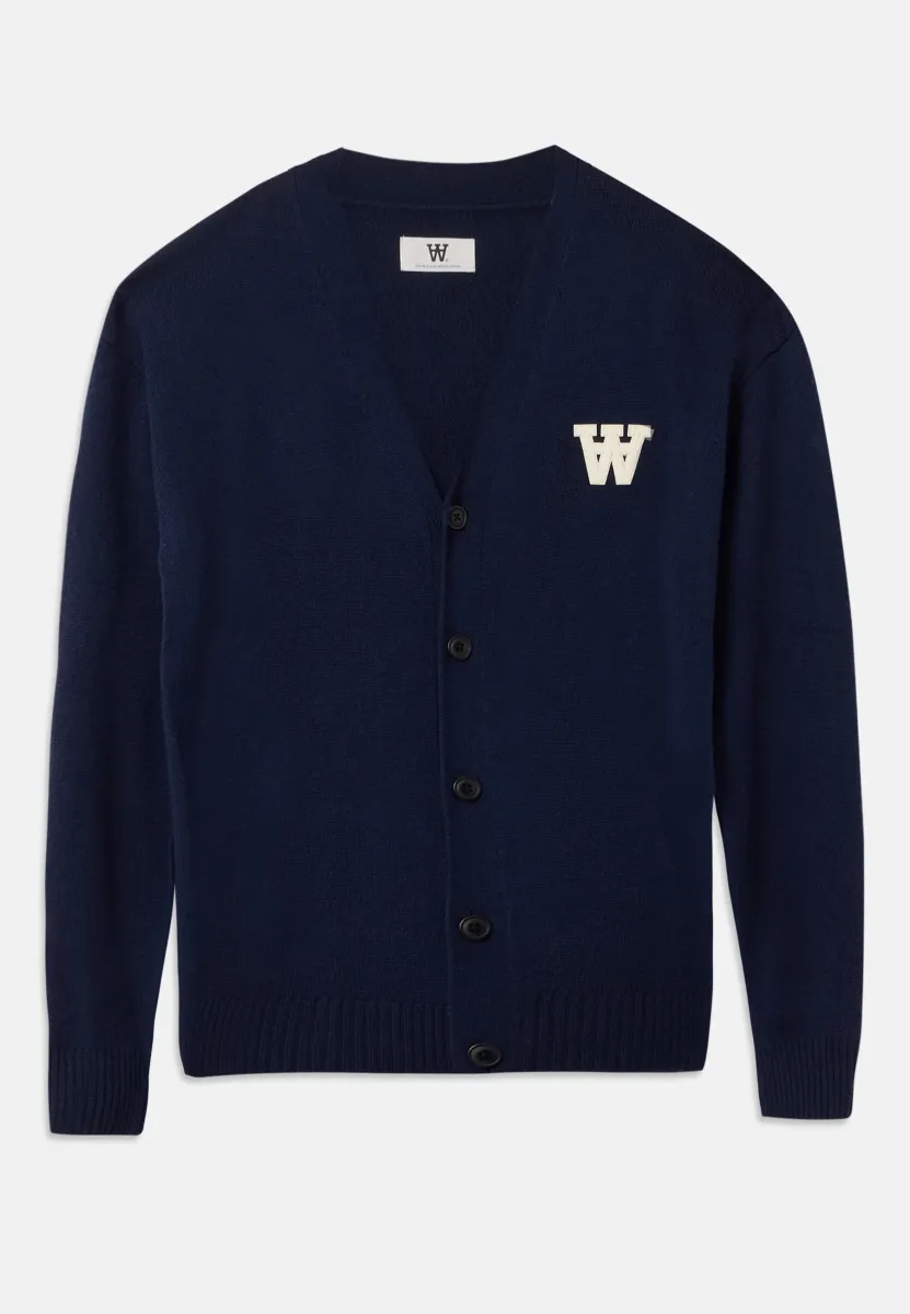 TAY UNISEX - Strickjacke - dark blue