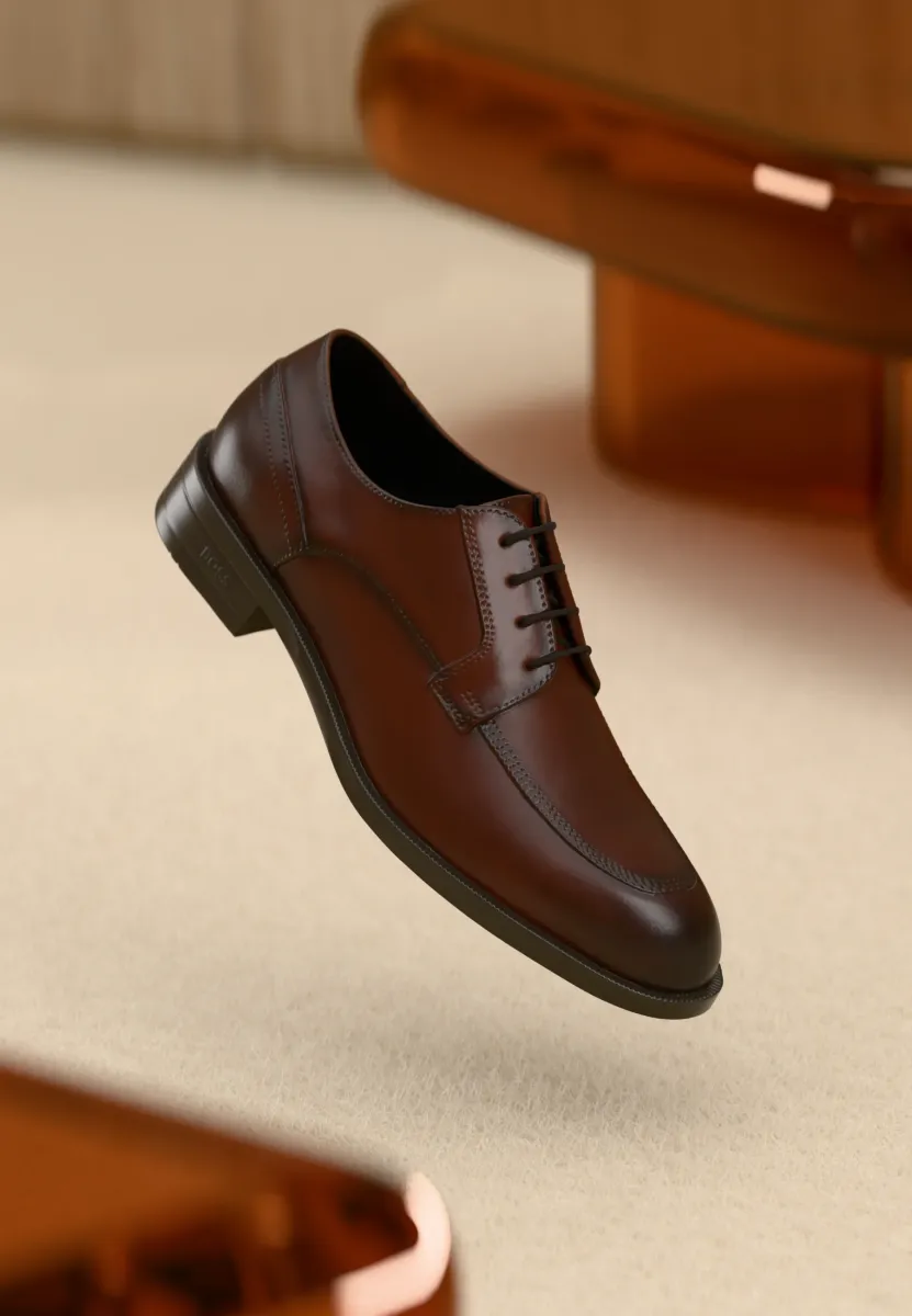 TAYIL - Schnürer - medium brown