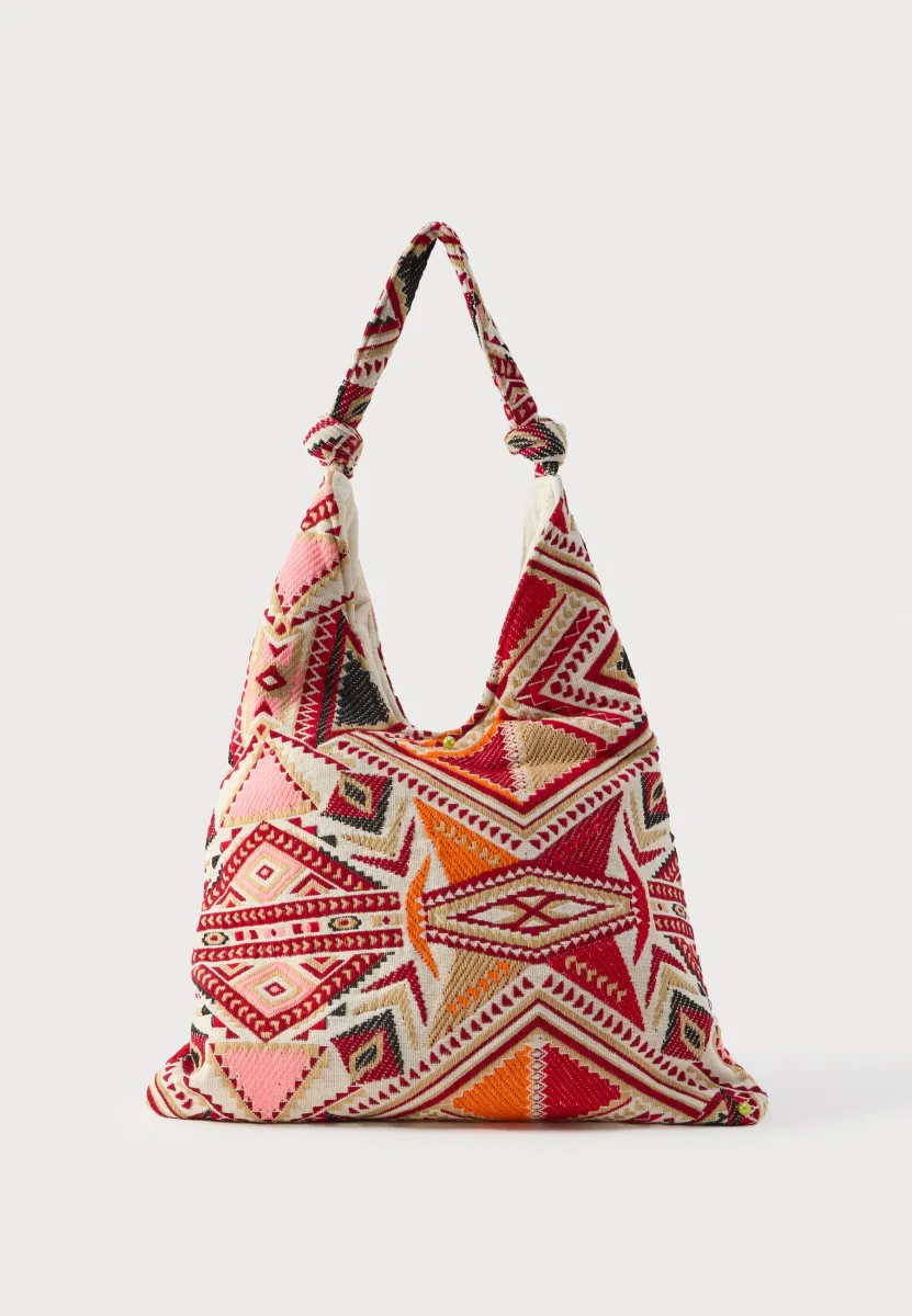TAYLL HOBO BAG - Shopping Bag - red