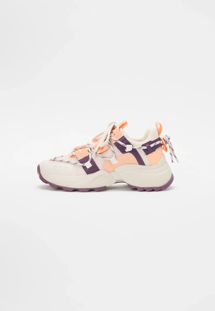 TAZMANIA - Sneaker low - plum/peach