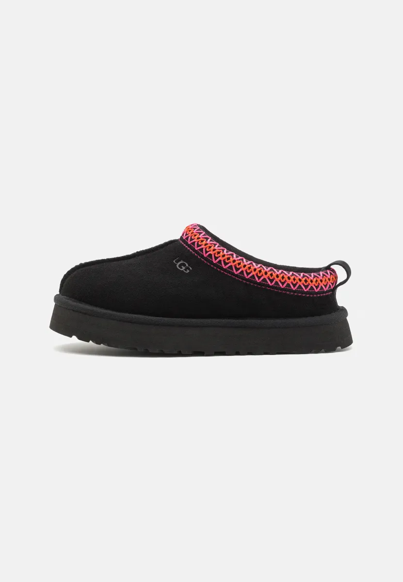 TAZZ UNISEX - Clogs - black/multi-coloured