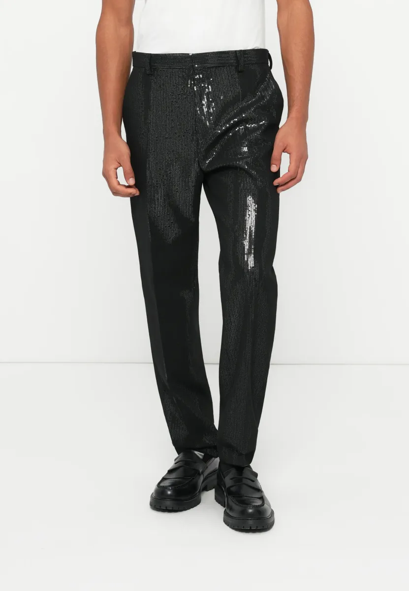 TEAGAN - Anzughose - black