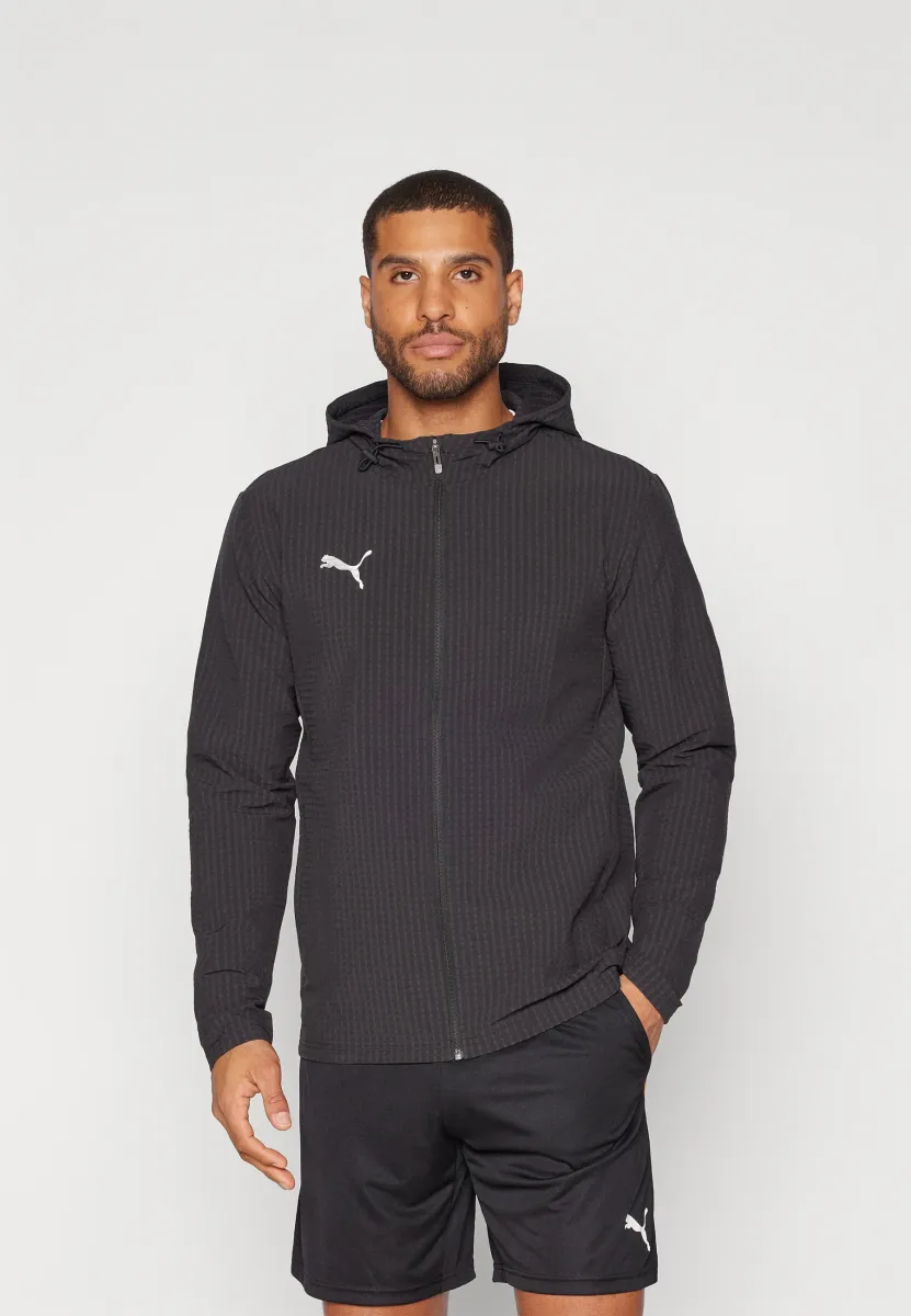 TEAM ADDITIONS JACKET - Trainingsjacke - black/silver