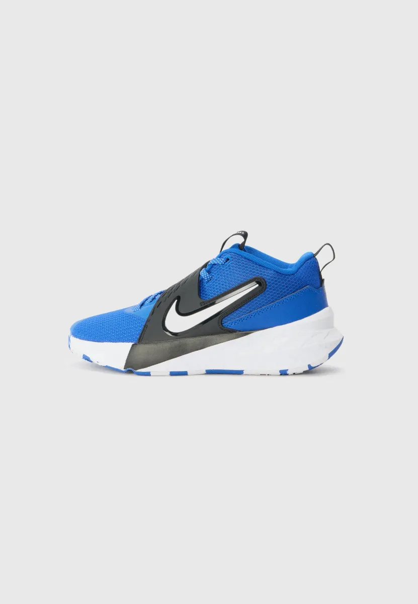 TEAM HUSTLE UNISEX - Basketballschuh - game royal/white/black