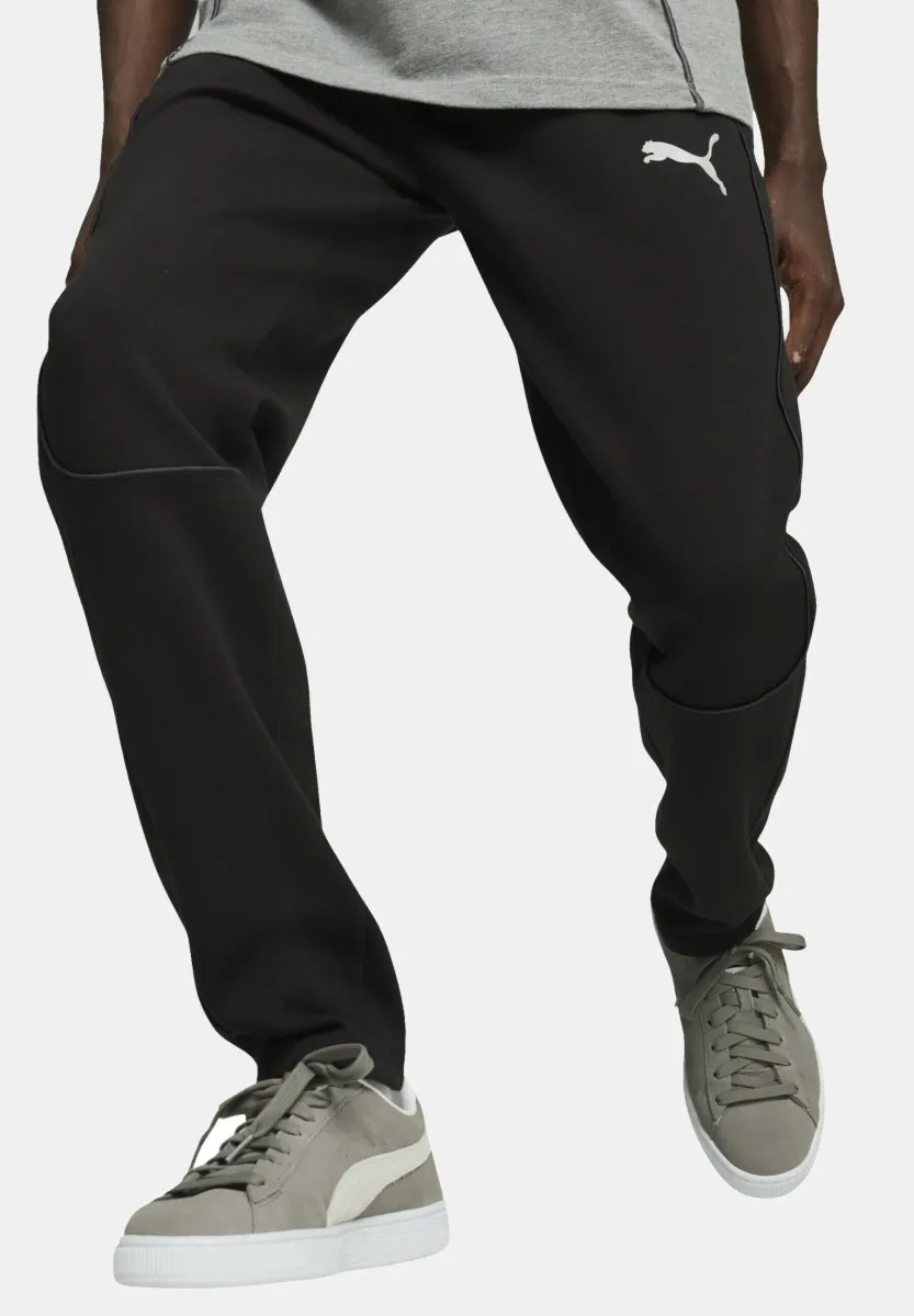 TEAMFINAL CASUALS - Jogginghose - schwarzsilber