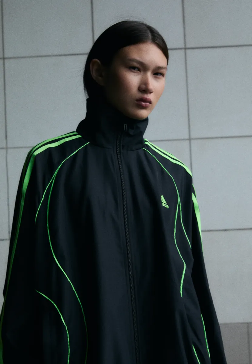 TEAMGEIST  - Übergangsjacke - black/signal green