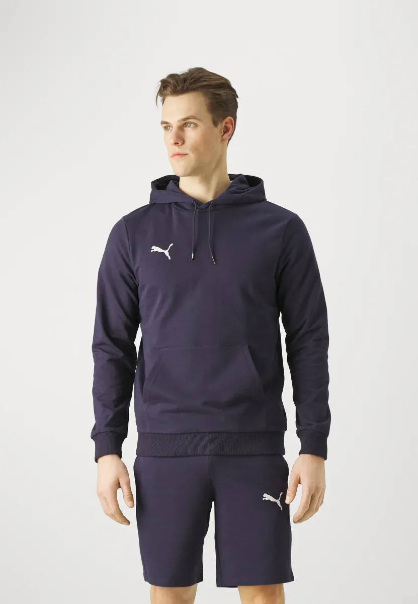 TEAMGOAL CASUALS HOODY - Kapuzenpullover - navy/white