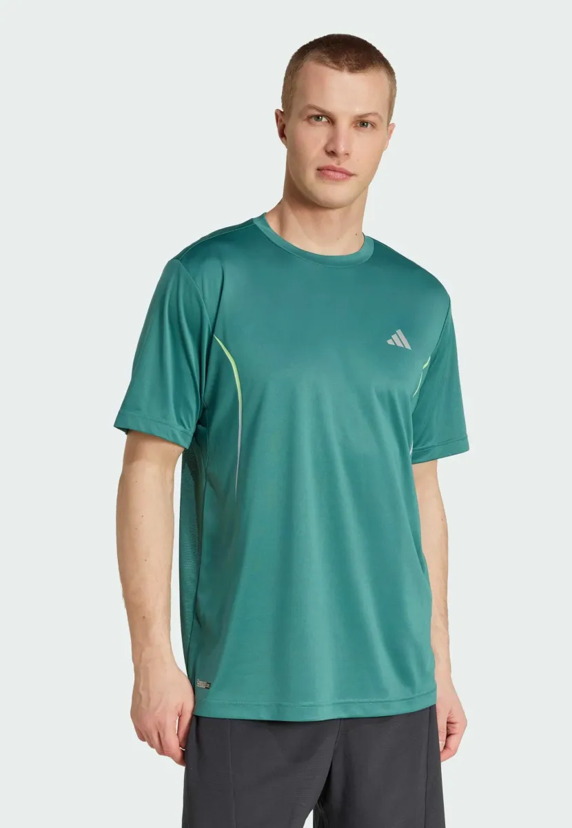 TECH APP - T-Shirt print - preloved teal
