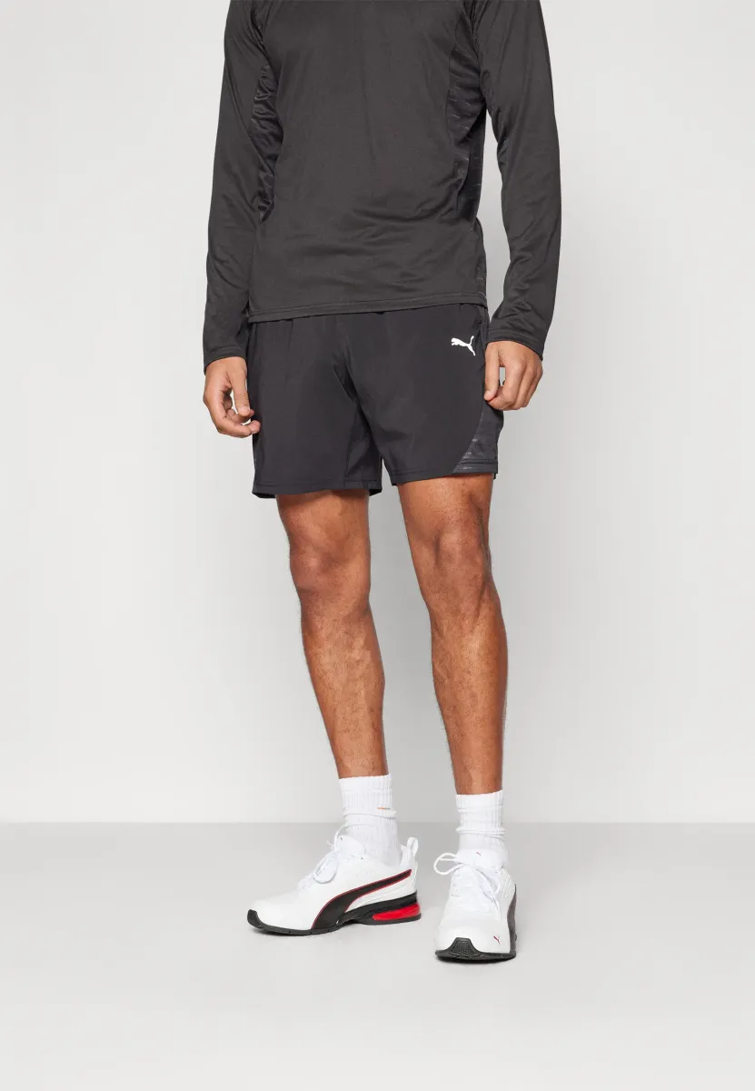 TECH FABRIC MIX SHORT - Kurze Sporthose - black