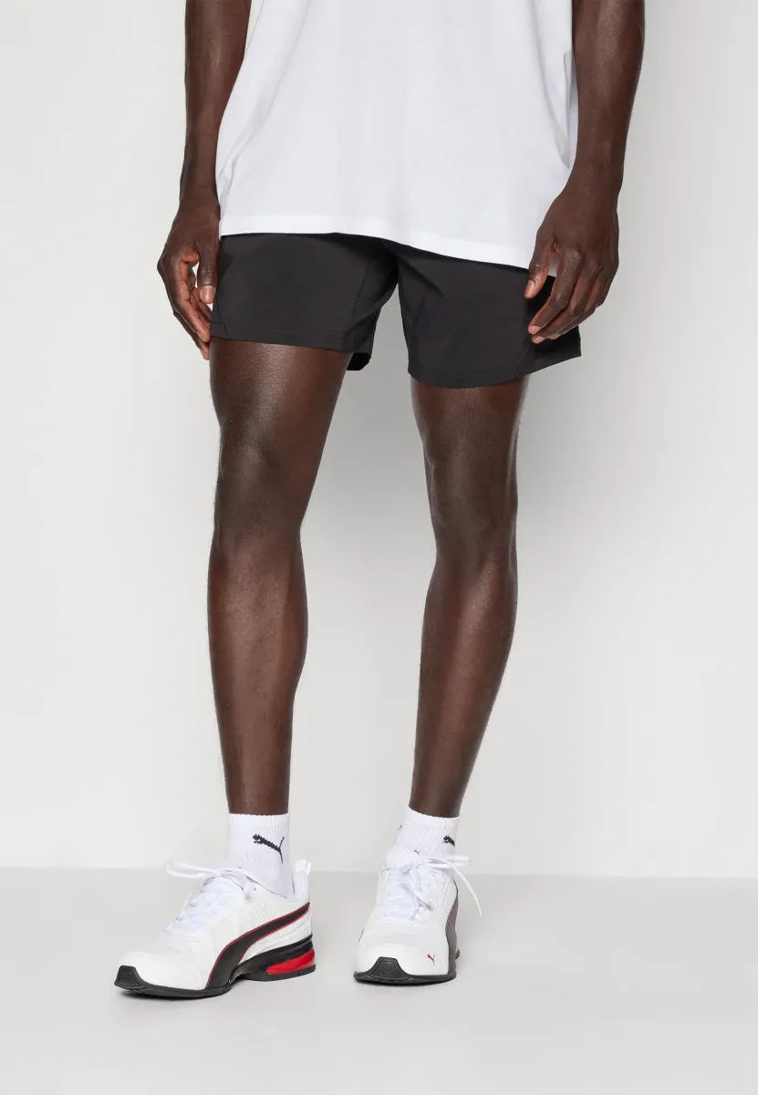 TECH FABRIC MIX SHORT - Kurze Sporthose - black