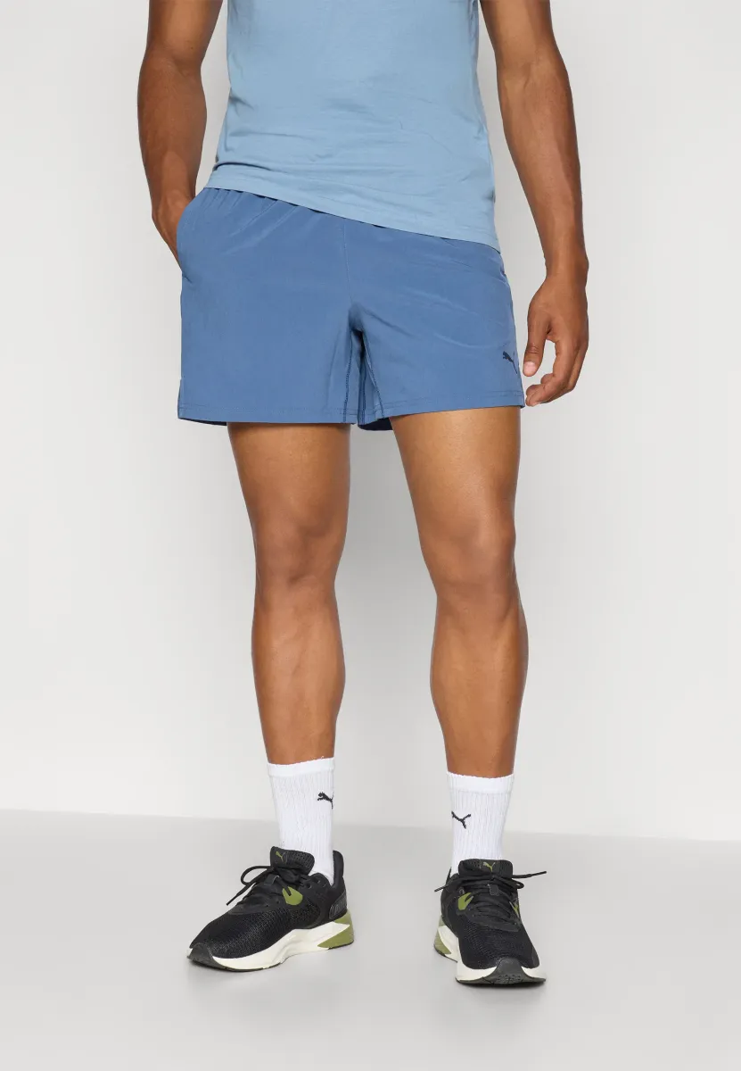 TECH   - Kurze Sporthose - dark indigo