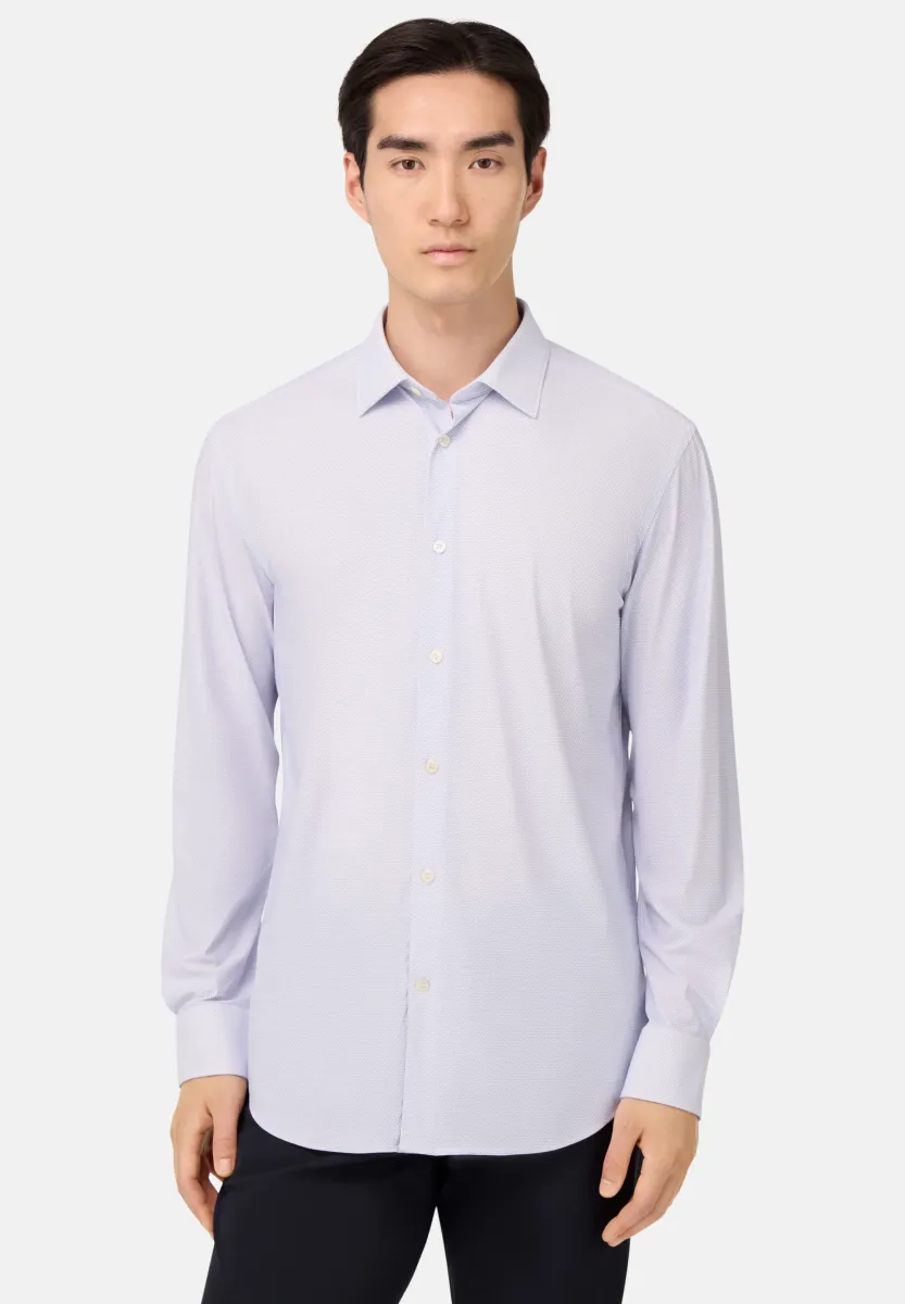 TECH STRETCH - Hemd - light blue
