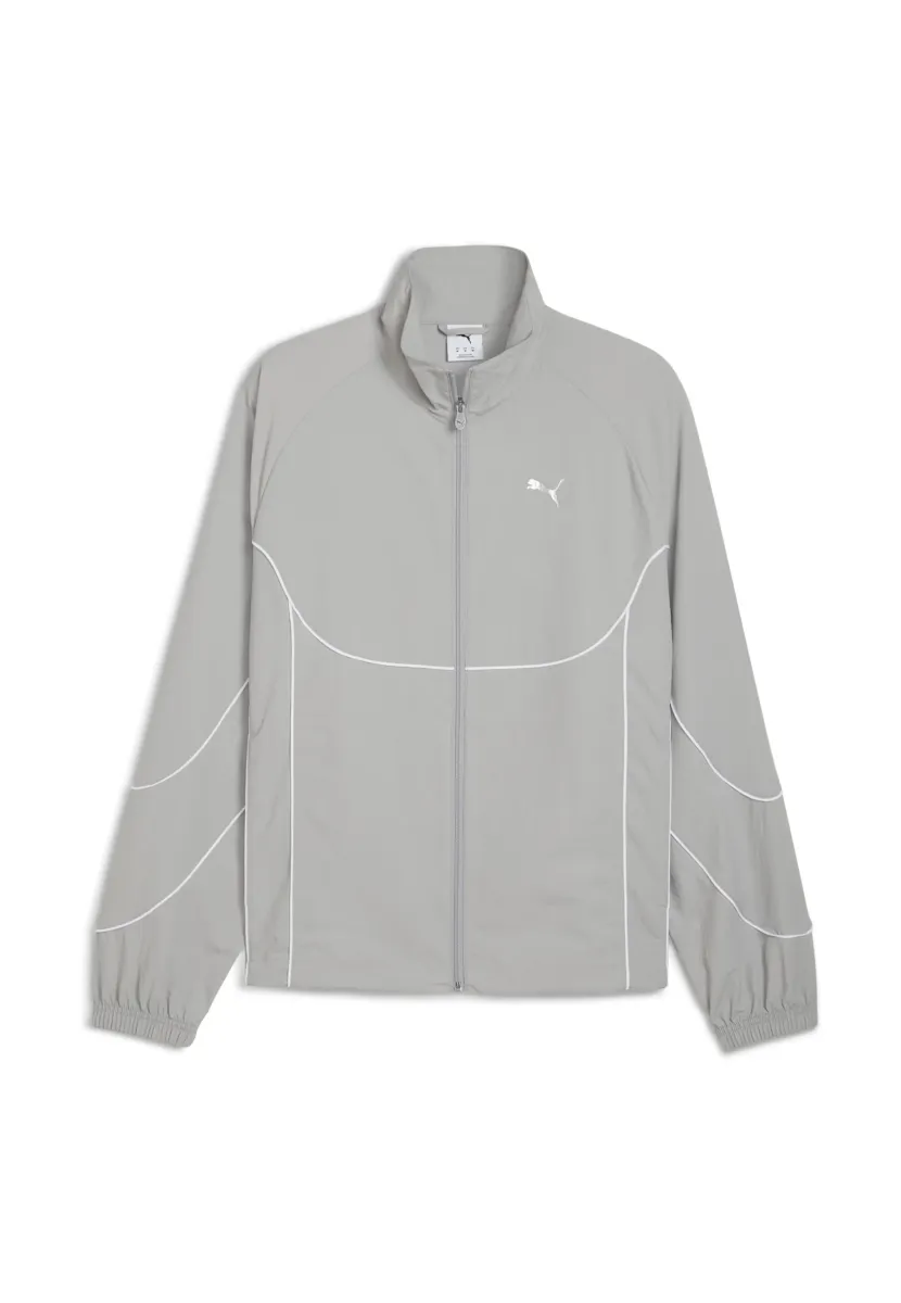 TECH - Sweatjacke - gray echo/white