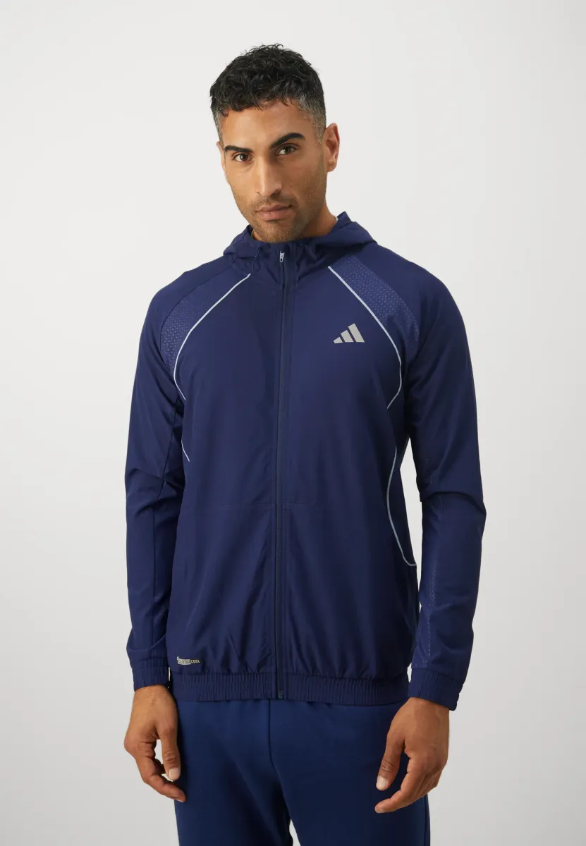 TECH - Trainingsjacke - dark blue/glow blue
