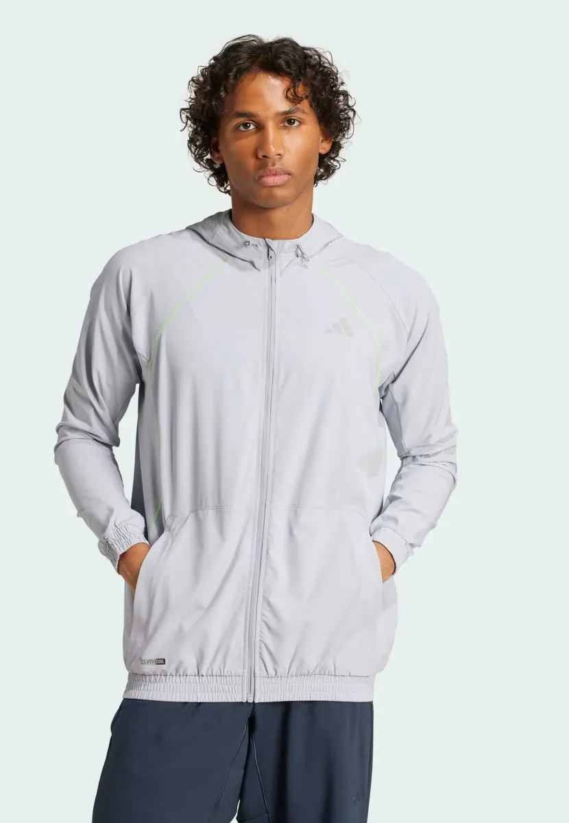 TECH - Trainingsjacke - halo silver   lime burst
