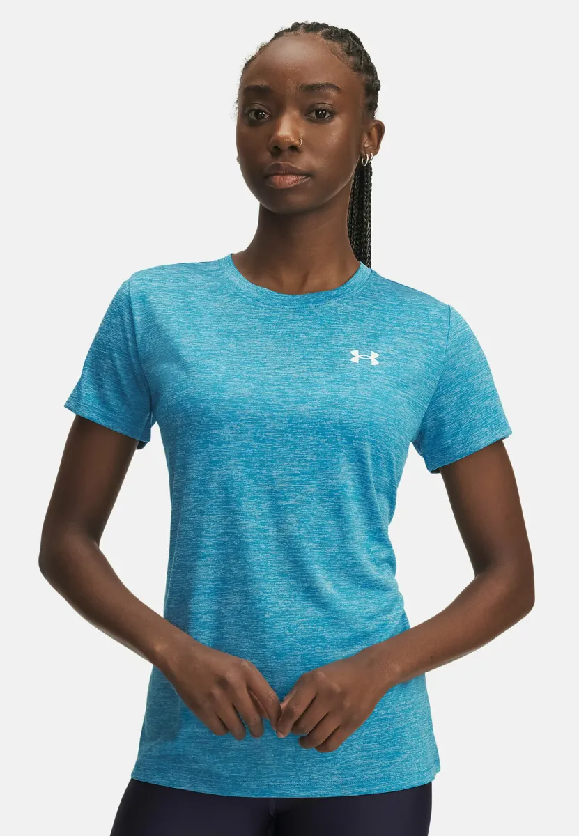 TECH TWIST - Sport T-Shirt - ether blue