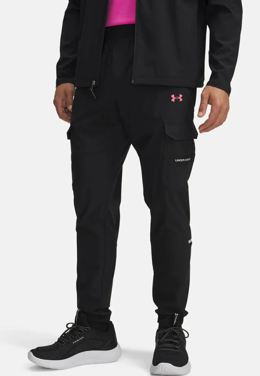 TECH UTILITY WOVEN - Jogginghose - black