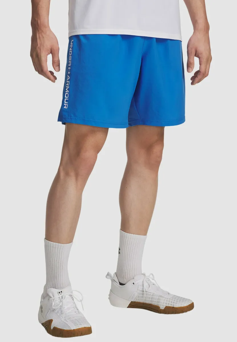 TECH WORDMARK - Kurze Sporthose - blue atlantis