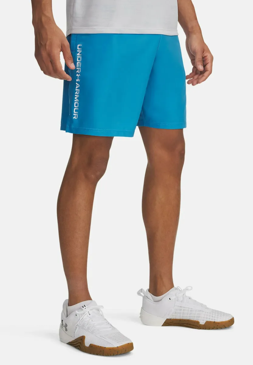 TECH WORDMARK - Kurze Sporthose - ether blue