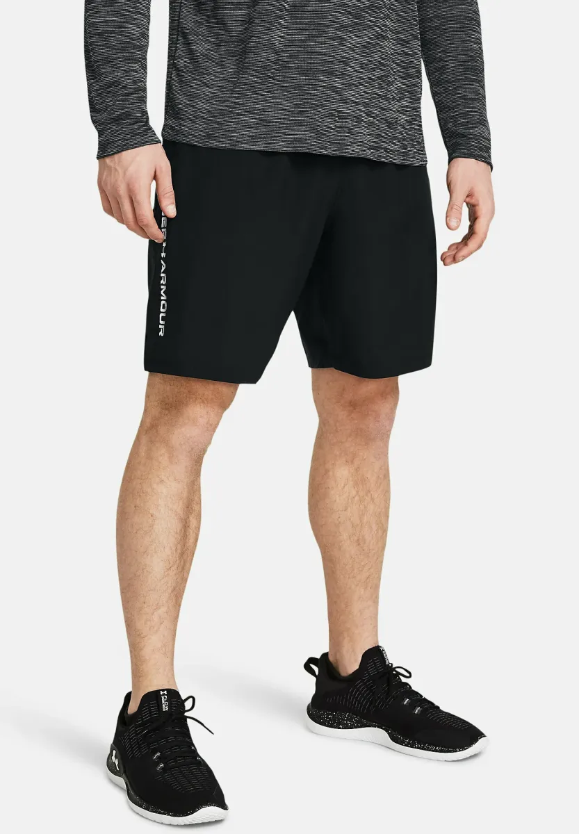 TECH WOVEN WORDMARK - Kurze Sporthose - black