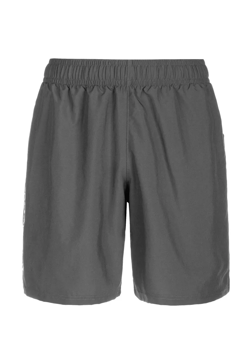 TECH WOVEN WORDMARK - Kurze Sporthose - castlerock   white