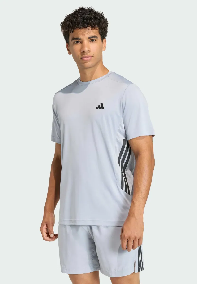 TECHESS S TEE - T-Shirt print - halo silver