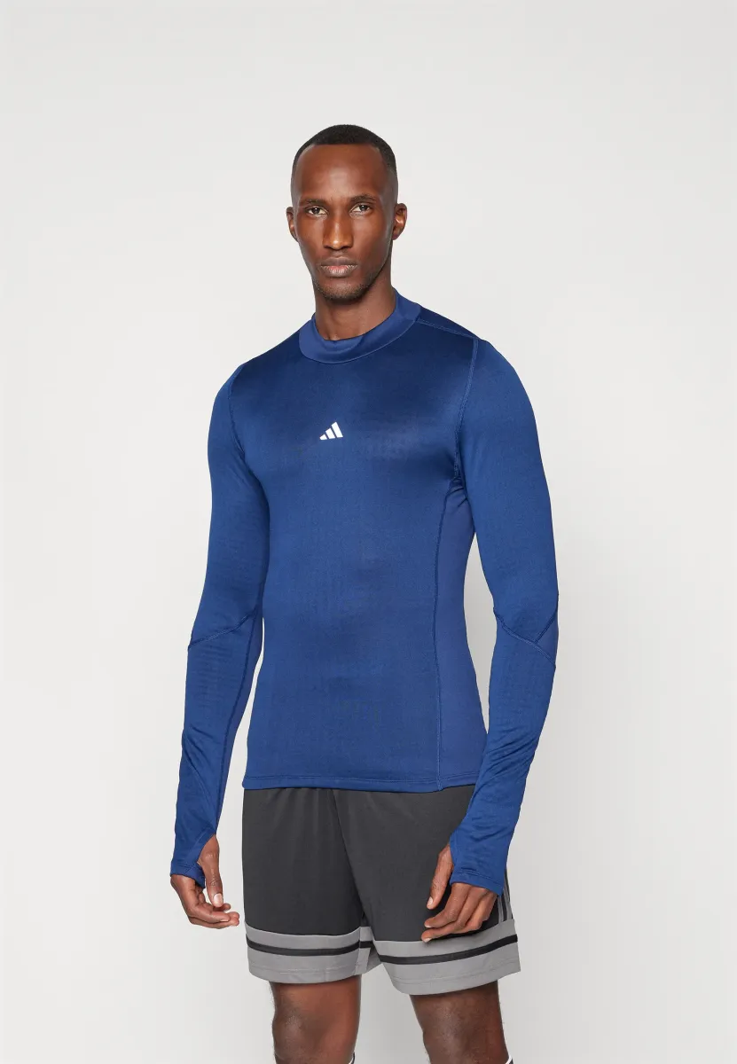 TECHFIT COLD.RDY LONGSLEEVE - Langarmshirt - team navy blue