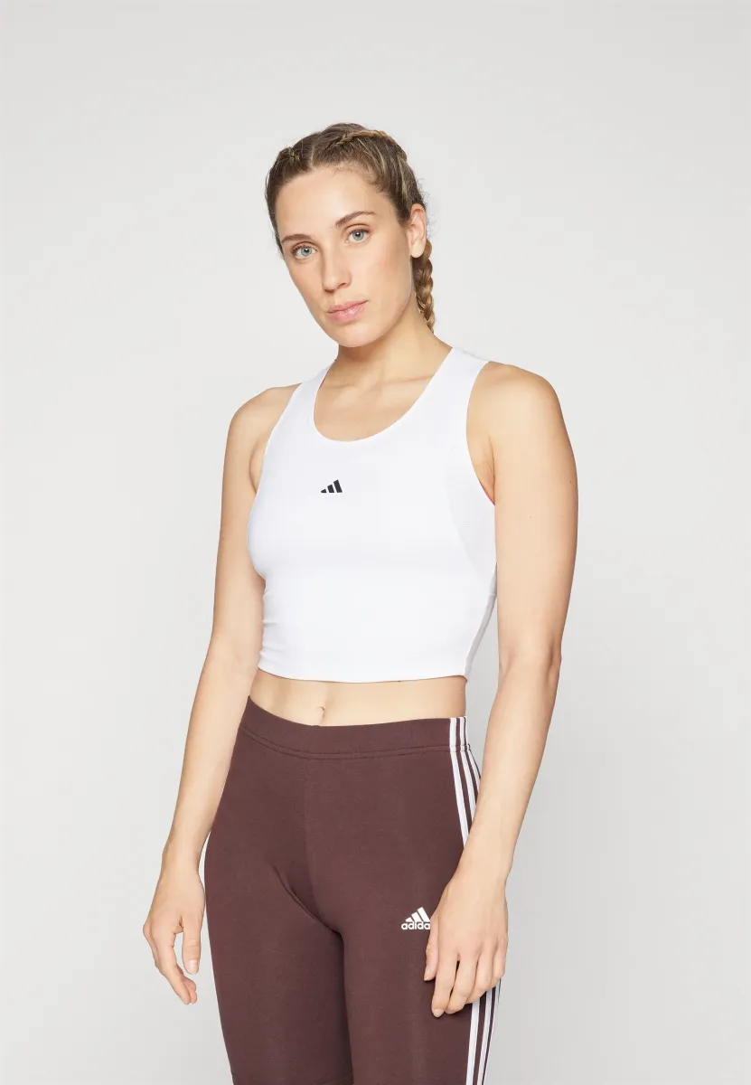 TECHFIT CROPPED - Top - white