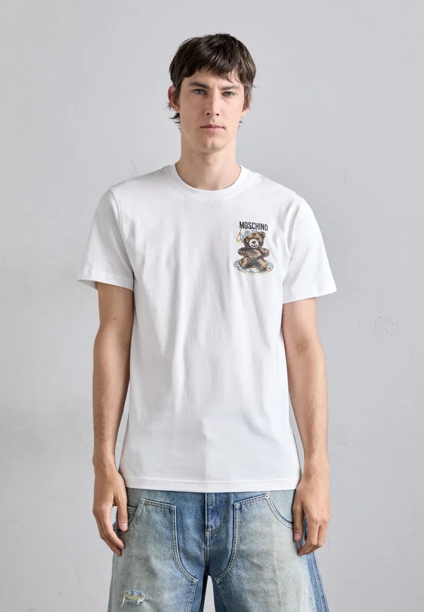 TEDDY - T-Shirt print - white