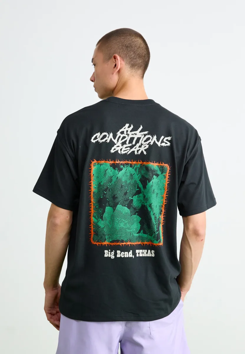 TEE CACTUS - T-Shirt print - black