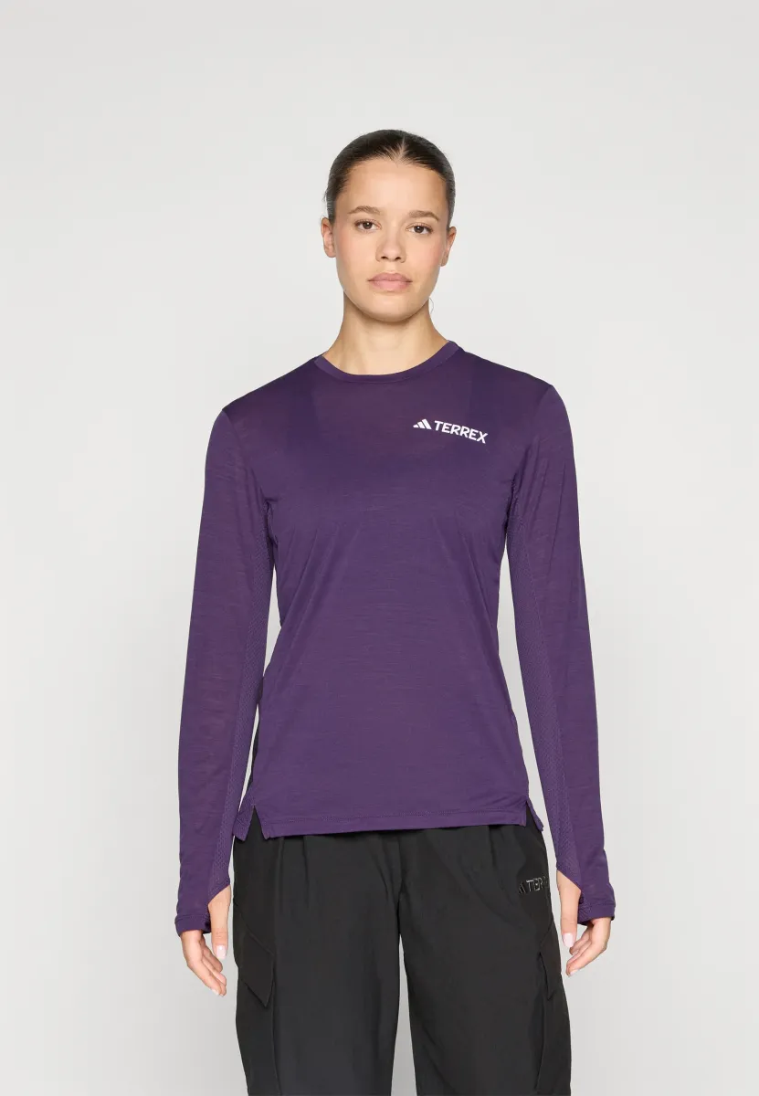 TEE - Langarmshirt - aurora plum