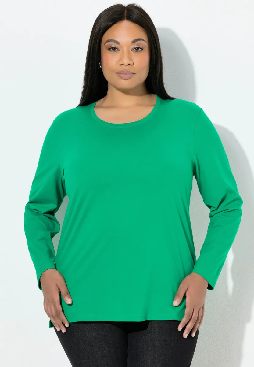 TEE - Langarmshirt - emerald green