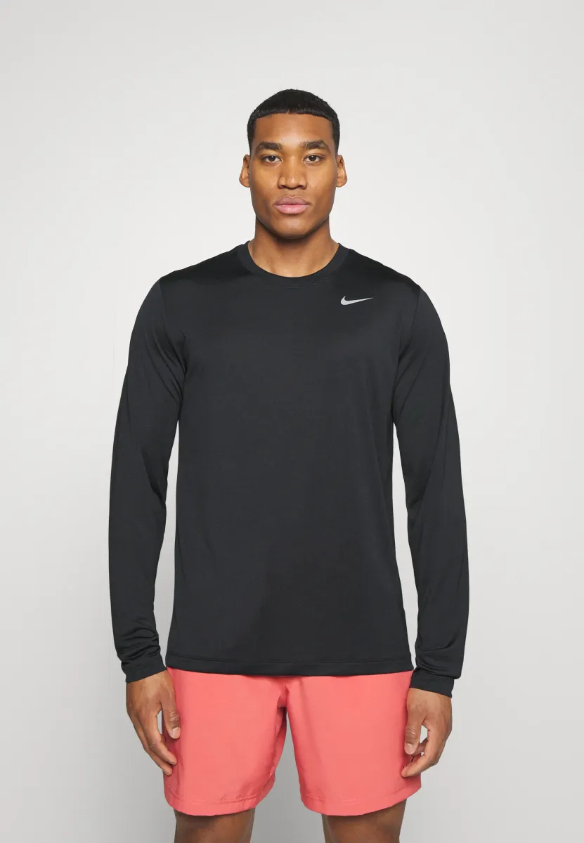 TEE RESET - Langarmshirt - black/matte silver