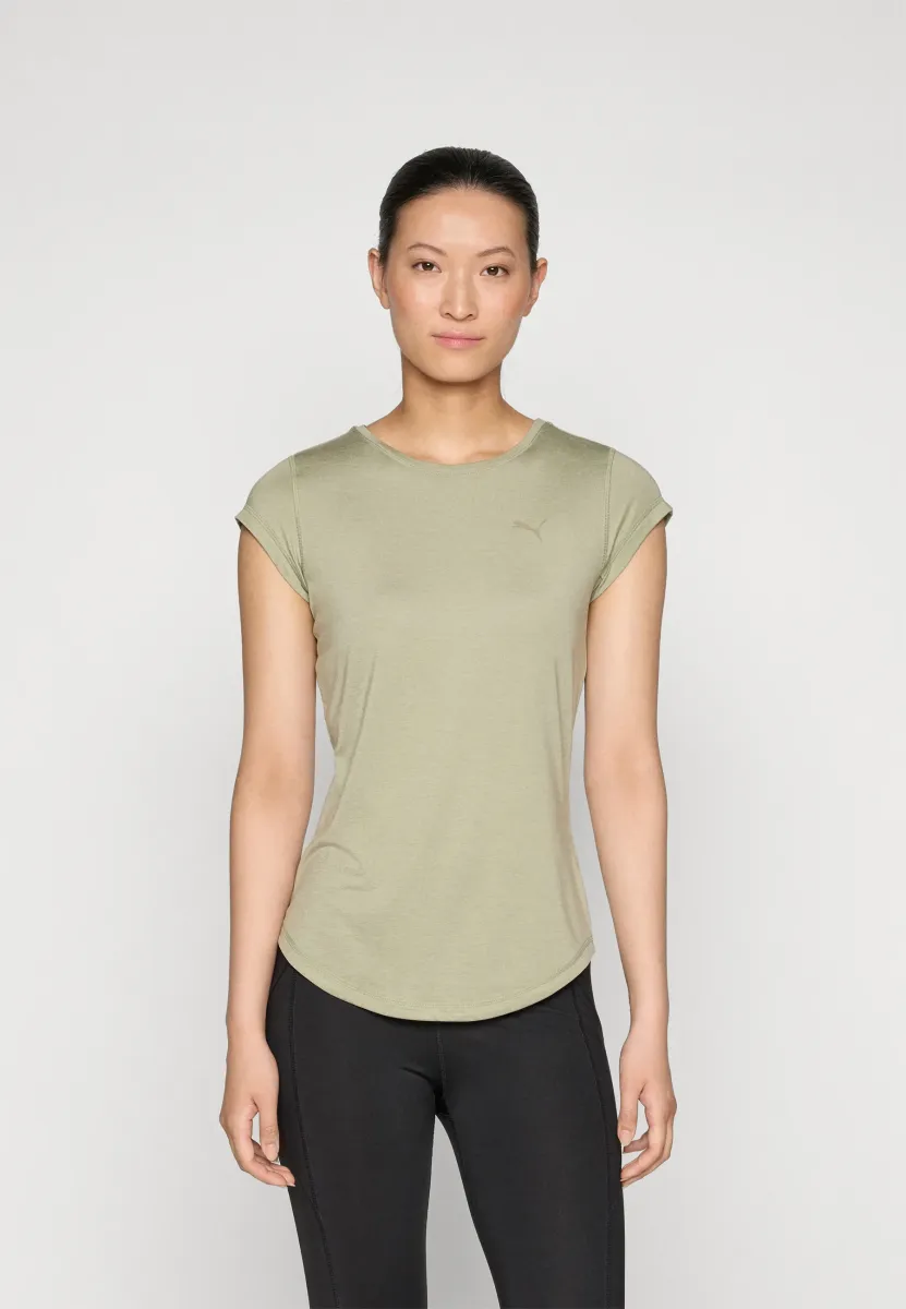 TEE - Sport T-Shirt - lux army heather