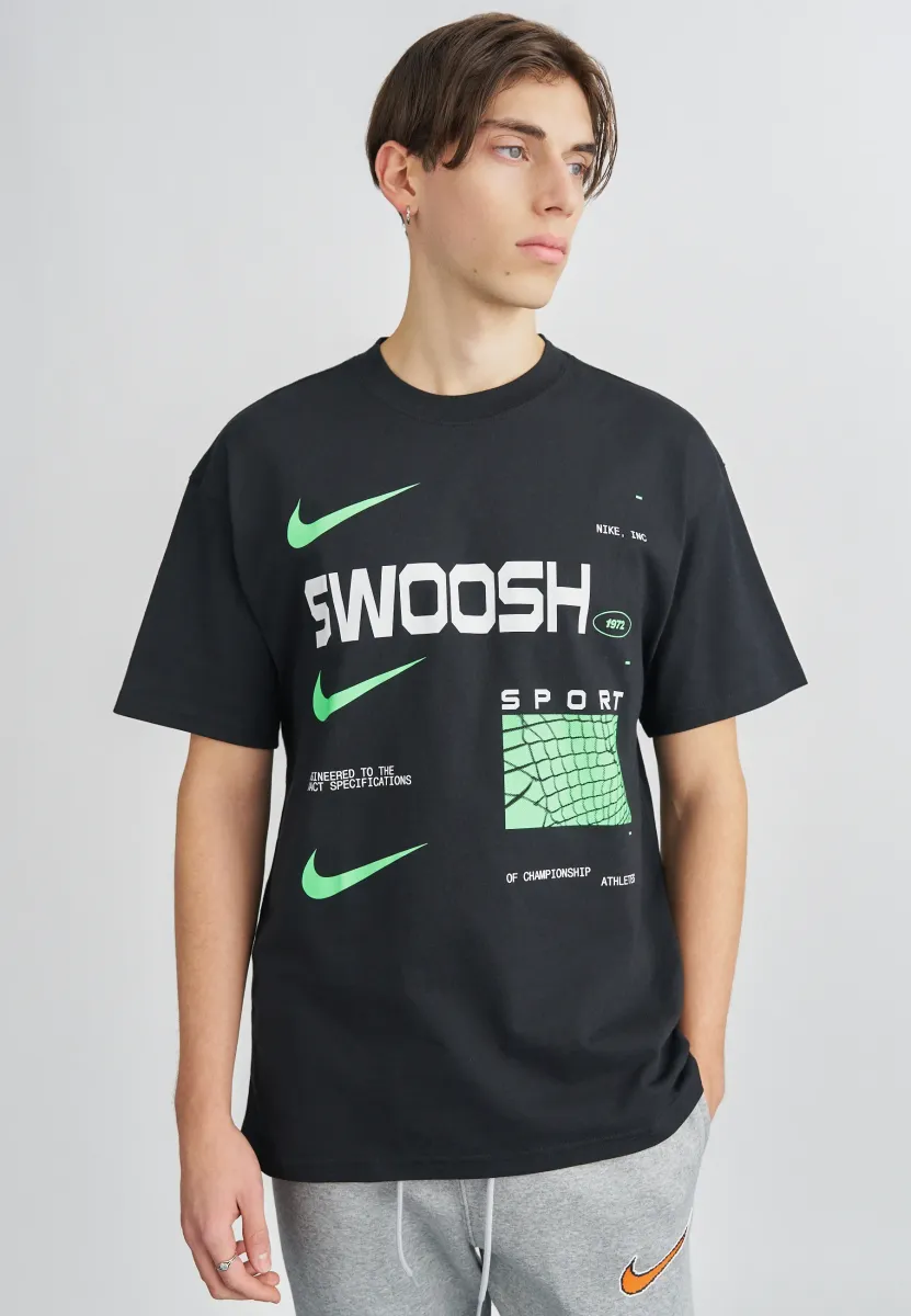 TEE SPORT - T-Shirt print - black