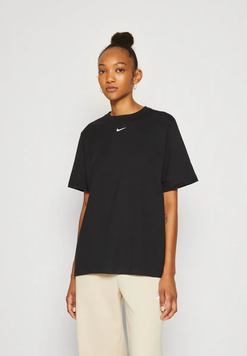 TEE - T-Shirt basic - black/white
