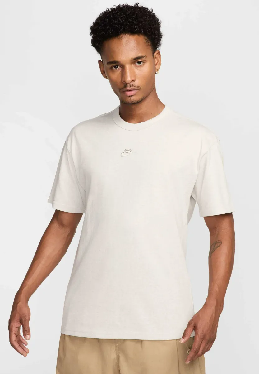 TEE - T-Shirt basic - light bone heather