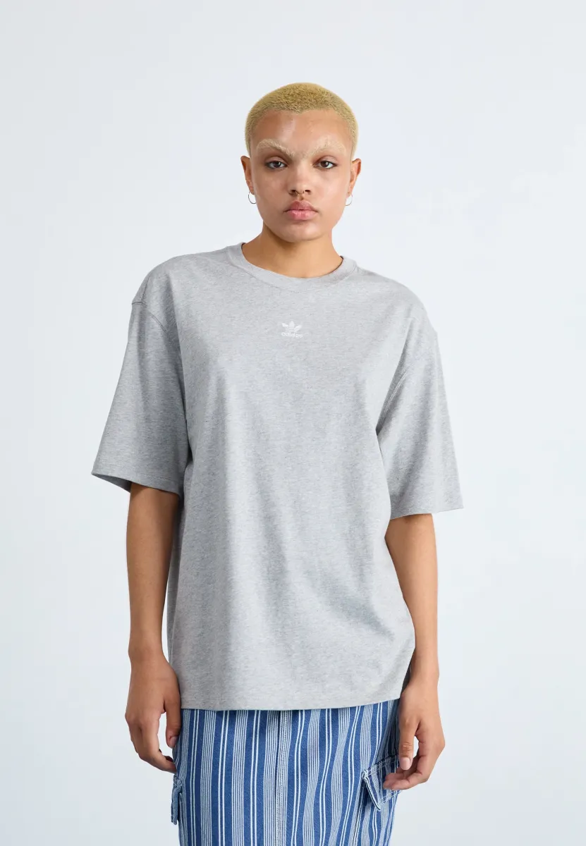 TEE - T-Shirt basic - medium grey heather