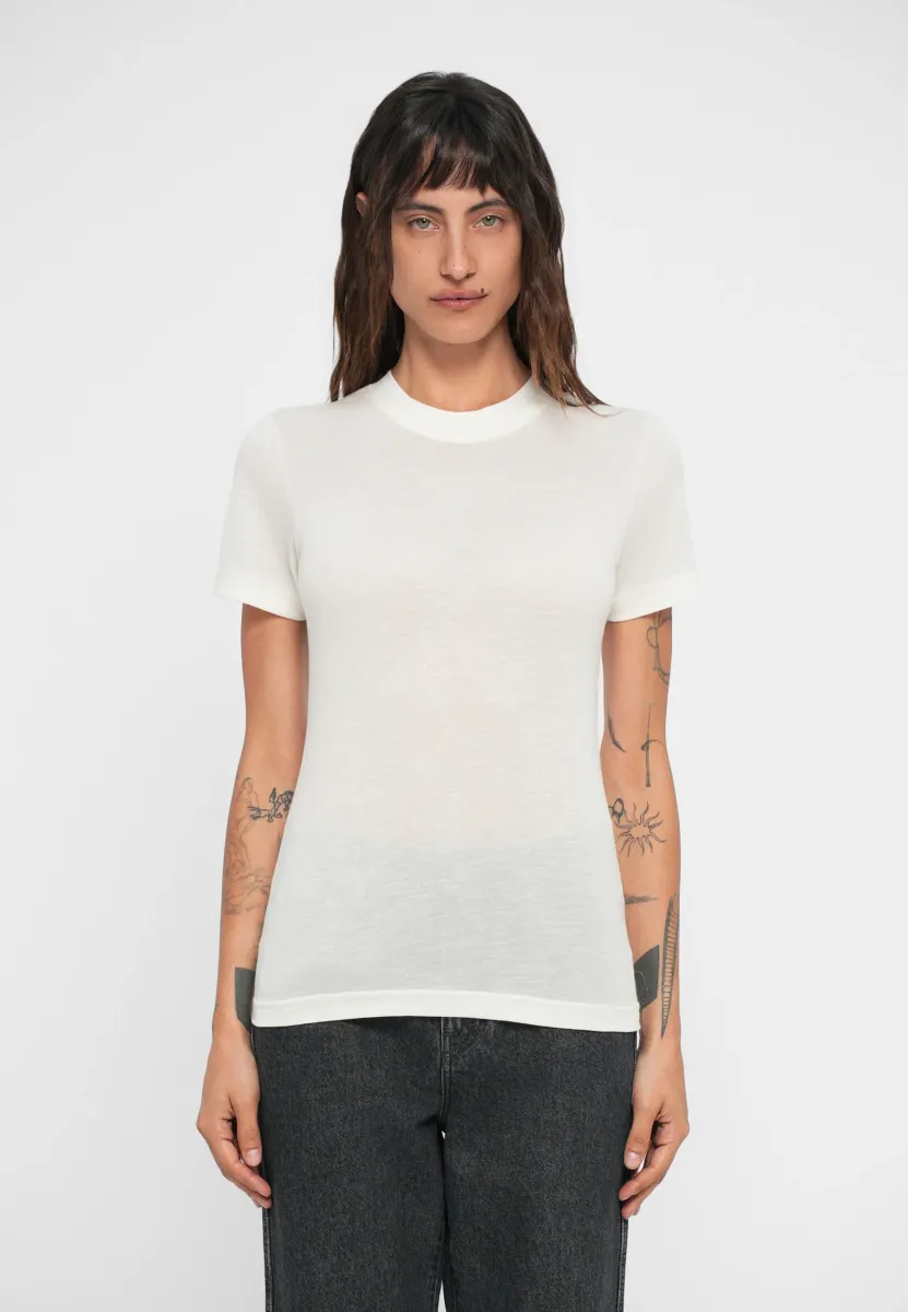TEE - T-Shirt basic - winter white