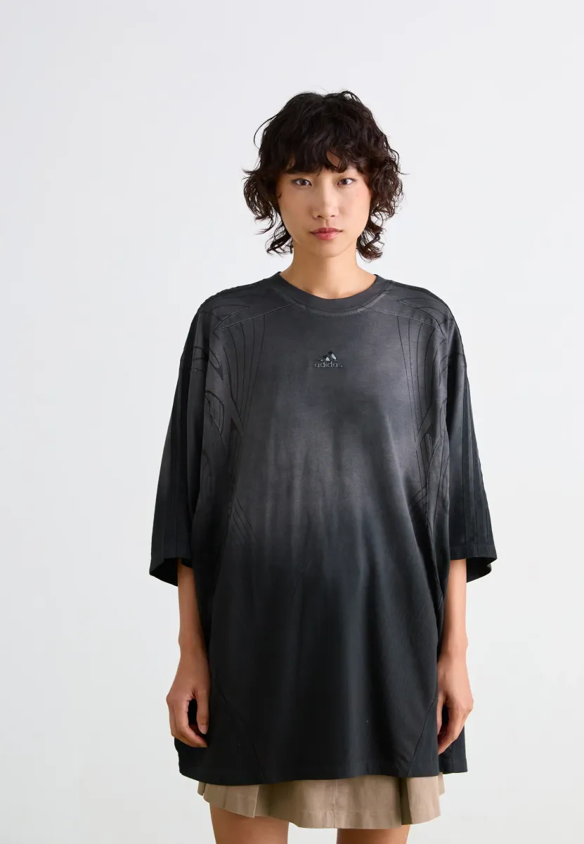 TEE - T-Shirt print - black/grey six